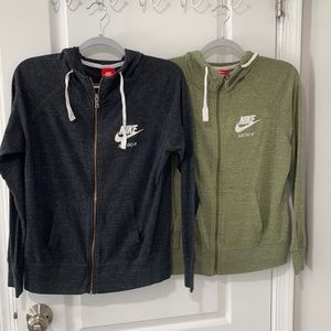 Nike Zip Up Hoodies